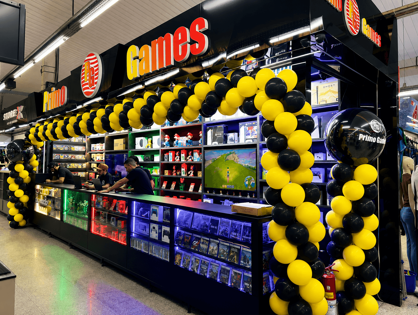 Fachada da Primo Games