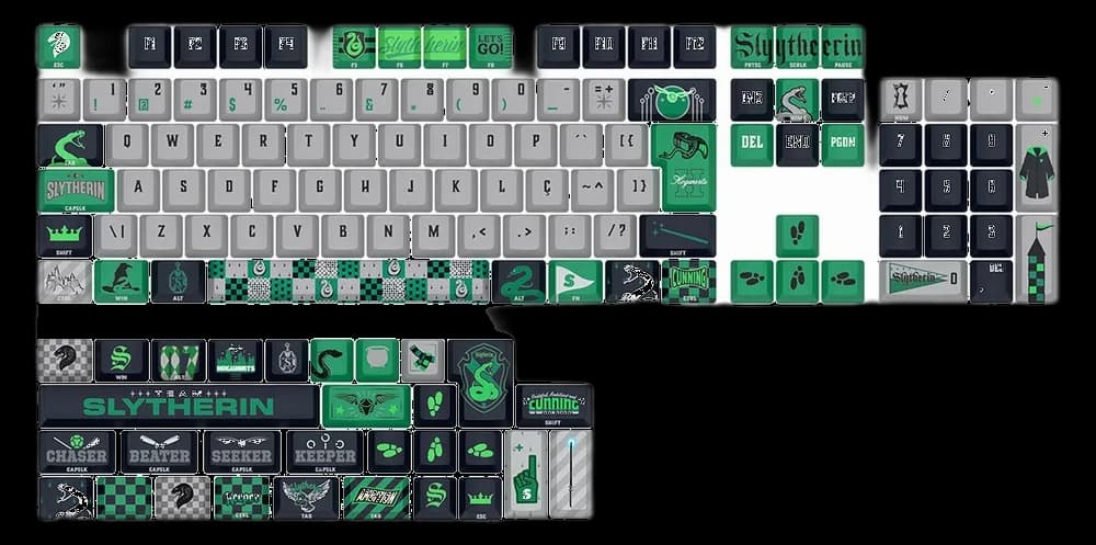 Kit Keycaps Harry Potter Redragon