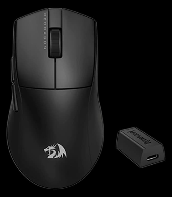 Mouse Gamer Redragon King 4K Pro Preto