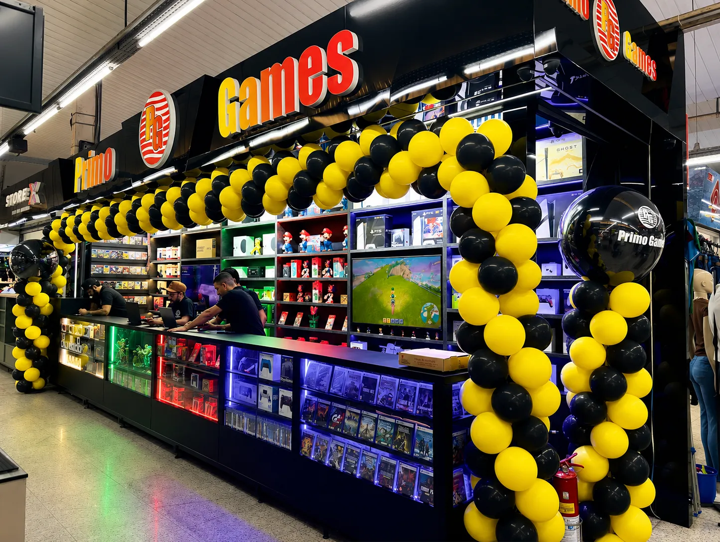 Fachada da Primo Games